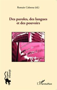 Des paroles, des langues et des pouvoirs - Colonna Romain