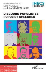 Les Cahiers Protagoras N° 9, Jan-Jun 2022 : Discours populistes. Populist speeches - Nicolas Loïc - Vandenhaute John