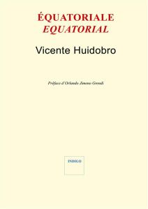 EQUATORIALE EQUATORIAL - HUIDOBRO VICENTE