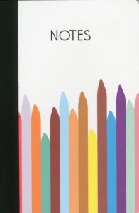 Carnet notes crayon couleur - Nemosset Aristide