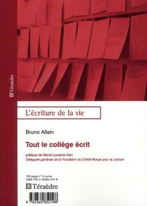 Tout le collège écrit - Allain Bruno - Ferreux Jean - Kerr Marie-Lorraine