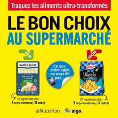 Le bon choix au supermarché - LANUTRITION.FR