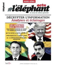 L'Eléphant. Hors-série Actu, octobre 2020 : Décrypter l'information. Analyses et éclairages - Châtel Véronique - Arif Jean-Paul