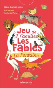 JEU DE 7 FAMILLES LES FABLES DE LA FONTAINE - ZUCCHELLI- ROMER C.