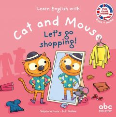 LET'S GO SHOPPING - CAT AND MOUSE - LIVRE + AUDIO - HUSAR/MEHEE