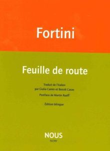 Feuille de route - Fortini Franco