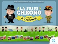 LA FRISE CHRONO LE DEBARQUEMENT - CHRONOPOCHE - QUELLE HISTOIRE STUD