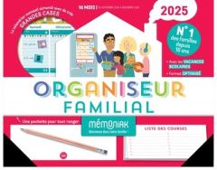 Organiseur familial Mémoniak. Edition 2025 - NESK