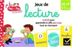 Jeux de lecture Téo et Nina GS-CP. 6 jeux pour apprendre à lire pas à pas tout en s'amusant - Amram Nicole - Grison Stéphanie - Van Tilbeurgh Ma