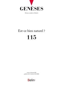 Genèses/1152019/Est-ce bien naturel ? - Trépied Benoît, Schotté Manuel, Collectif