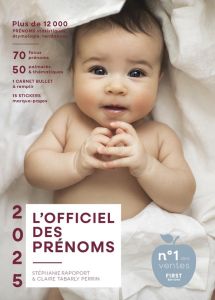 L'officiel des prénoms. Edition 2025 - Rapoport Stéphanie - Tabarly Perrin Claire - Varou