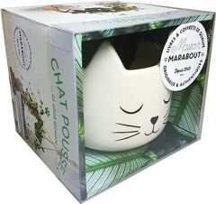 Coffret Chat pousse !...et chat décore. Coffret avec un guide de survie pour plantes d'intérieur, un - Wild Adrienne - O'Hara Marie