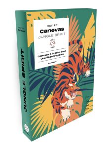 Mon kit canevas Jungle spirit - COLLECTIF