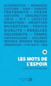 Les mots de l'espoir - Deleersnijder Henri