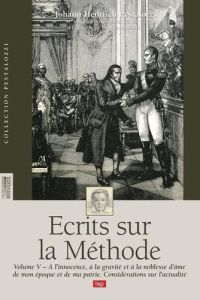 A l'innocence, à la gravité età la nobelle d'âme de mon époque et de ma patrie. Considérations sur l - Heinrich Johann - Tröhler Daniel - Soëtard Michel