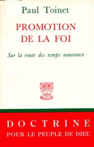 Promotion de la foi - Toinet Paul