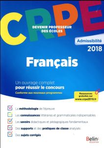 CRPE Français. Epreuve écrite d'admissibilité, Edition 2019 - Clinquart Nadia - Richard Franck - Enfert Guilleme