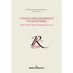 Voyage philosophique d'Angleterre. Fait en 1783 et 1784 par Monsieur de La Coste - Bour Isabelle