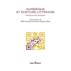 Numérique et écriture littéraire. Mutations des pratiques - Petitjean Anne-Marie - Houdart-Merot Violaine