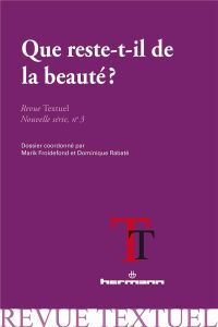 Revue Textuel N° 3 : Que reste-t-il de la beauté ? - Froidefond Marik - Rabaté Dominique