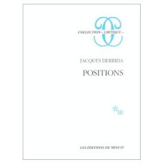 Positions - Derrida Jacques - Ronse Henri - Kristeva Julia - H