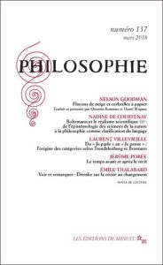 Philosophie N° 137, mars 2018 - Pradelle Dominique