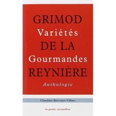 Variétés gourmandes - Grimod de La Reynière Alexandre - Brécourt-Villars