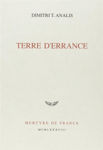 Terre d'errance - Analis Dimitri-T