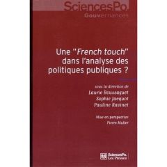 Une French touch dans l'analyse des politiques publiques ? - Boussaguet Laurie - Jacquot Sophie - Ravinet Pauli