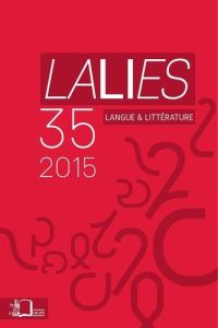 Lalies N° 35/2015 : Evian-les-Bains, 25-29 août 2014 - Petit Daniel