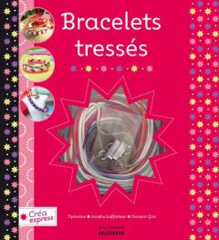 Bracelets tressés. Ce coffret contient 6 cordons en satin %3B 2 anneaux, 2 fermoirs à griffes en métal - Laffaiteur Amélie