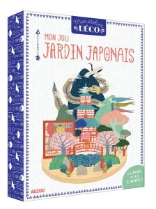 Mon joli jardin japonais. Le livre avec 1 socle en bois, des planches de papier prédécoupées, du pap - MLLE HIPOLYTE