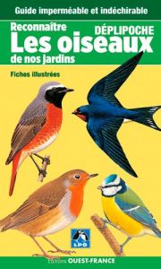 Reconnaître les oiseaux du jardin (dépliant) - Desbordes François