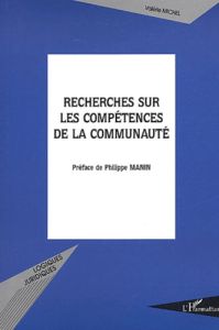 Recherches sur les compétences de la communauté - Michel Valérie