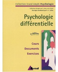 Psychologie différentielle. 2e édition - Gilles Pierre-Yves - Carlier M - Dickes Paul - Gil