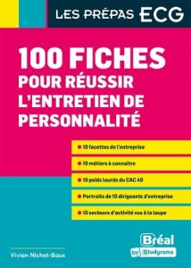 100 fiches pour préparer l'entretien de personnalité - Nichet-Baux Vivian - Joyeux Alain