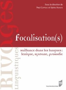 Focalisation(s). Saillance dans les langues : lexique, syntaxe, prosodie - Cappeau Paul - Hanote Sylvie