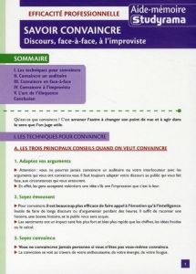 Savoir convaincre. Discours, face-à-face, à l'improviste - Gély Cyril