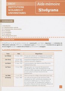 Institutions scolaires et universitaire - Chrestia Philippe - Baudon Jacques