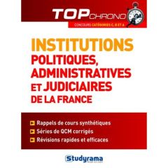 Institutions politiques, administratives et judiciaires de la France - Brunel Laurence - Jaubert Stéphanie