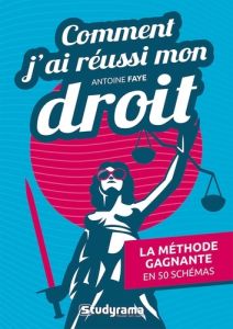 Comment j'ai réussi mon droit. La méthode gagnante en 50 schémas - Faye Antoine