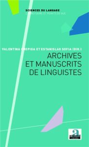 Archives et manuscrits de linguistes - Chepiga Valentina - Sofia Estanislao