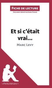 Et si c'était vrai... de Marc Levy. Fiche de lecture - Pinaud Elena