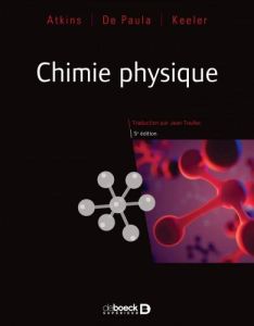 Chimie physique. 5e édition - Atkins Peter - De Paula Julio - Keeler James - Tou