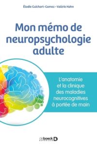 Mon mémo de neuropsychologie adulte. L'anatomie et la clinique des maladies neurocognitives à portée - Guichart-Gomez Elodie - Hahn Valérie