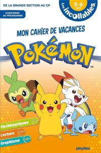 Mon cahier de vacances Pokémon. De la grande section au CP - Herbaut Stéphanie