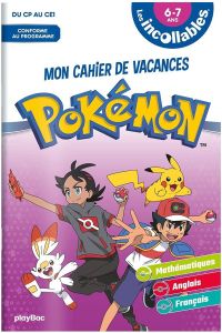 Mon cahier de vacances Pokémon. Du CP au CE1 - Herbaut Stéphanie