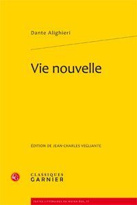 VIE NOUVELLE - DANTE ALIGHIERI