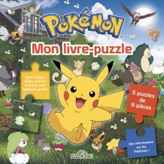 Mon livre puzzle Pokémon. 5 puzzles de 6 pièces - THE POKEMON COMPANY