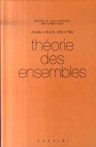 Théorie des ensembles - Krivine Jean-Louis